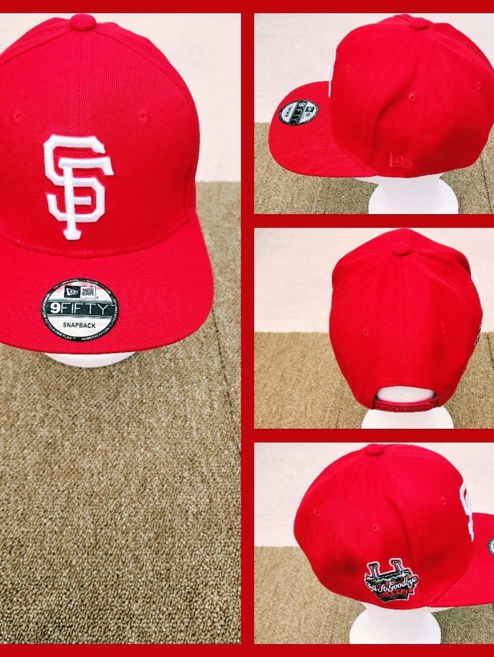 SAN FRANCISCO GIANTS MLB BASEBALL SNAPBACK HAT.